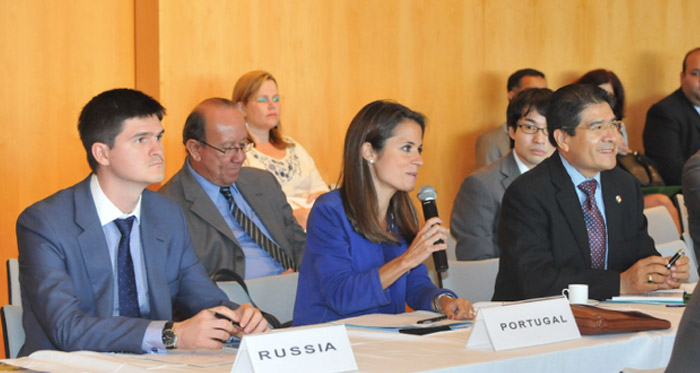 Reunión del grupo de diplomáticos agrícolas con Tatiana Palermo